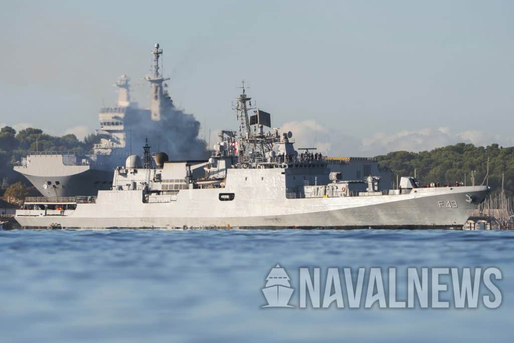 INS Trishul Arrives in Toulon for Exercise Varuna