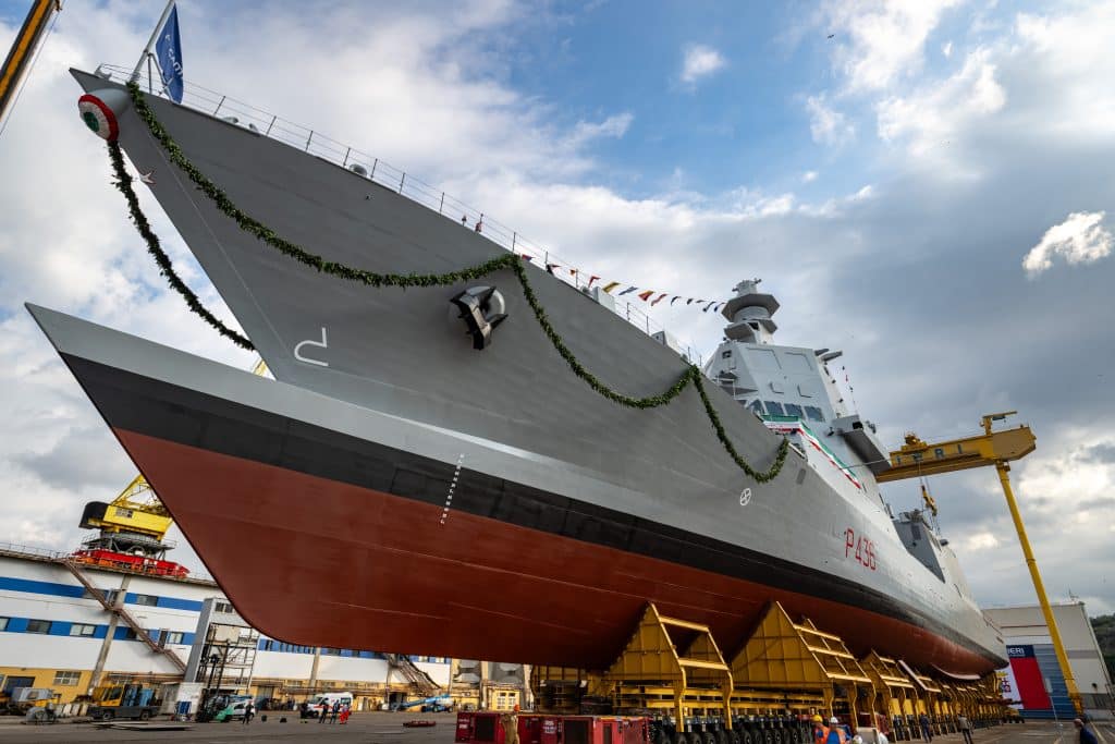 Fincantieri Delivers 5th PPA 'Domenico Millelire' to Italian Navy
