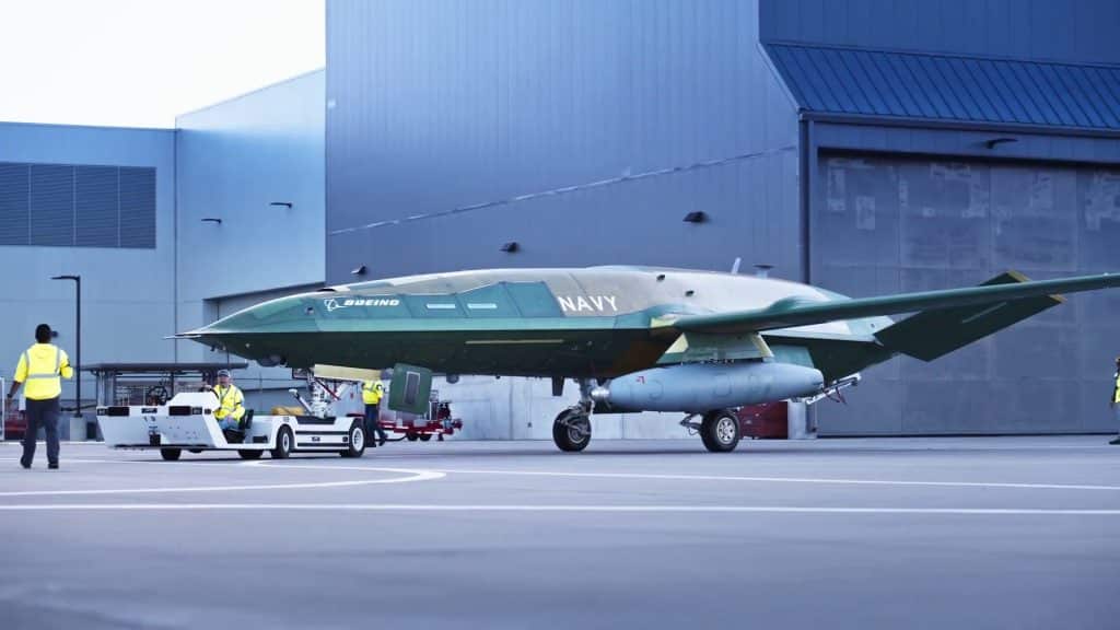 U.S. Navy and Boeing Ink First Production Contract for MQ-25A Stingray