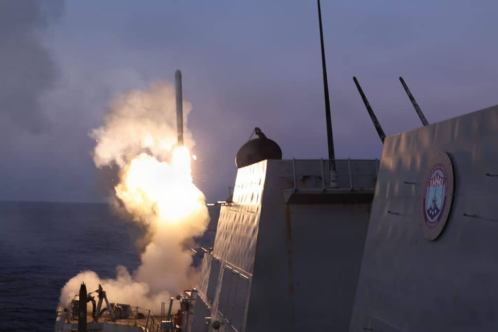 USS Thomas Hudner Tomahawk Epic Fury