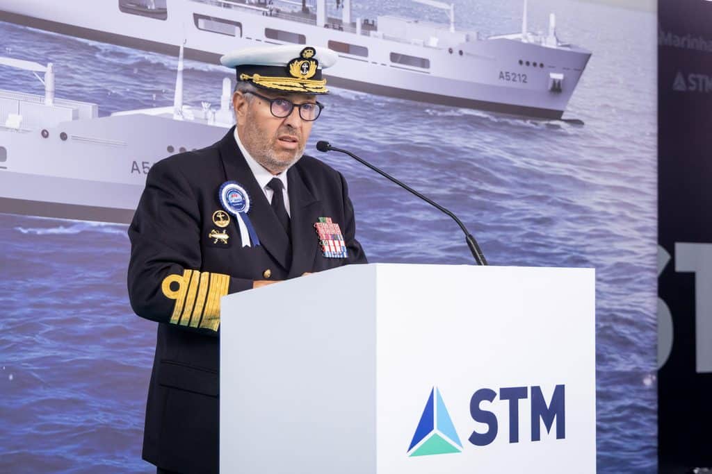 STM Holds Keel Laying Ceremony for Portugal’s Second Logistics Support Ship