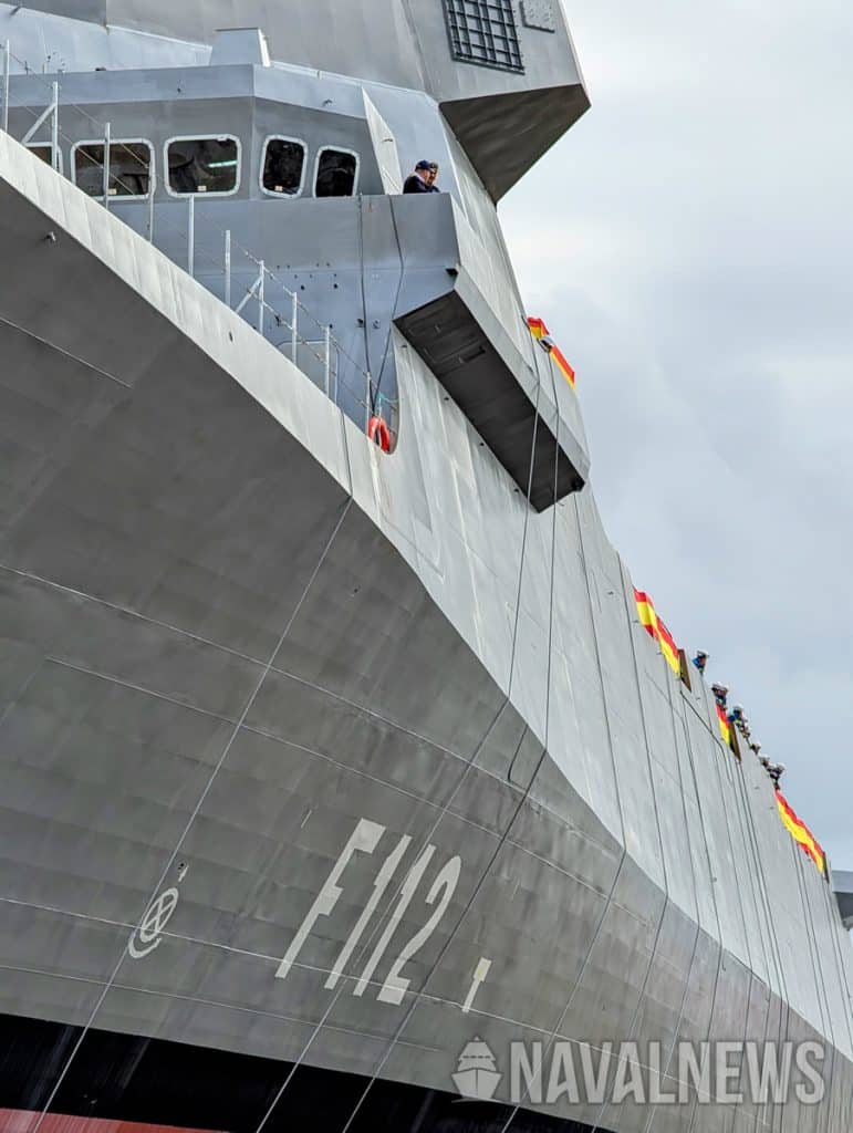F110 frigate Roger de Lauria F112