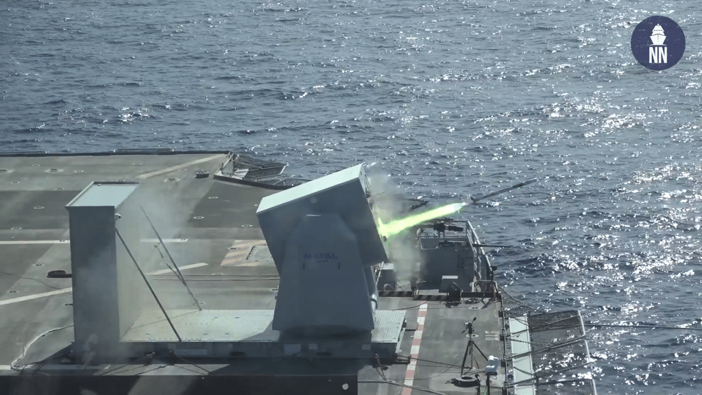 French Navy and Naval Group test Rampart CIWS at sea during WILDFIRE Exercise