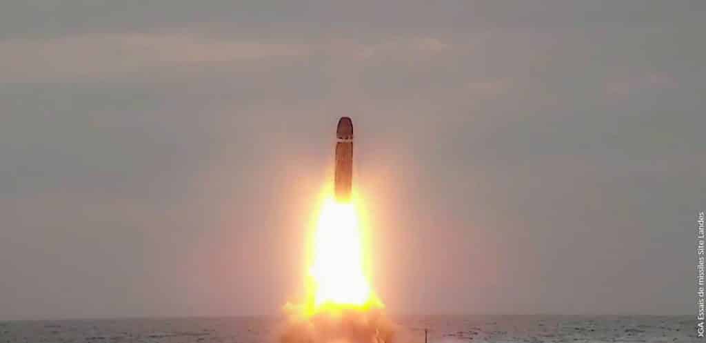 French Navy Conducts Acceptance Firing of M51.3 missile From Le Vigilant SSBN