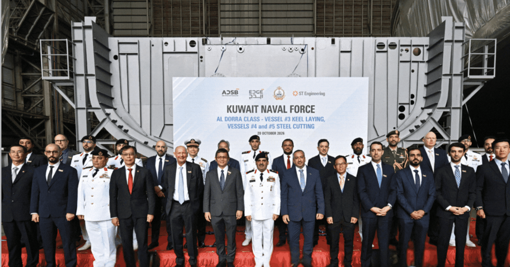 ST Engineering Lays Keel for Kuwait’s Third Al Dorra-Class Vessel