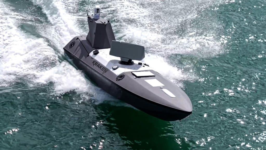 Kraken and Saab UK develop pioneering autonomous ‘drone seeker’ vessel