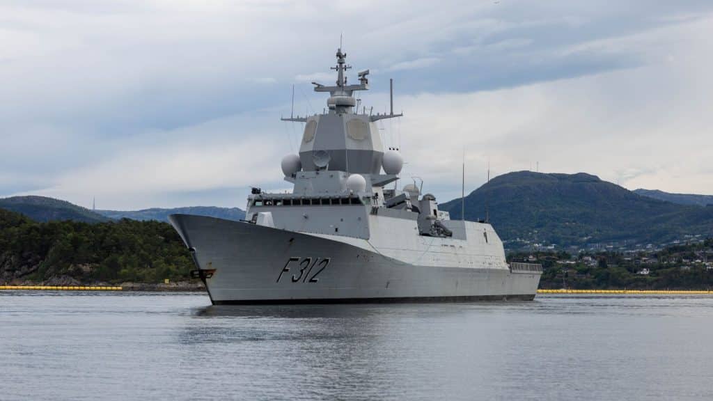 Norwegian Fridtjof Nansen-Class Frigate Conducts First Live Firing of ESSM Block 2