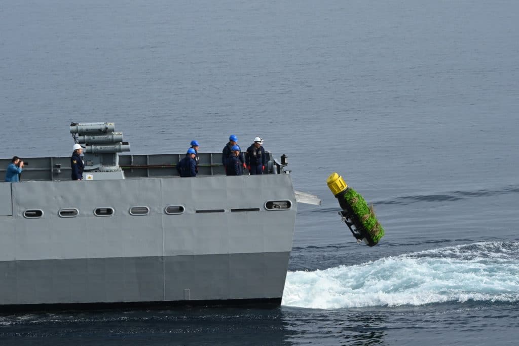 Turkish Navy Deploys MALAMAN Smart Bottom Mine at Nusret 2026 Exercise