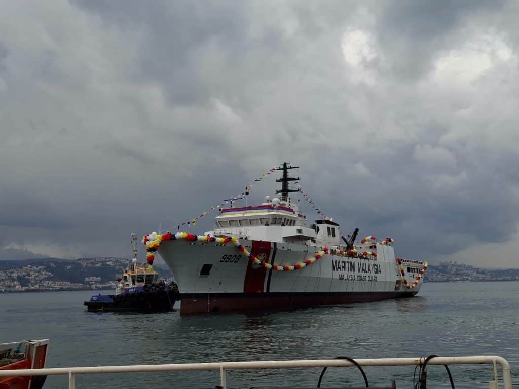 Desan Shipyard Launches First MPMS for Malaysian Coast Guard in Istanbul